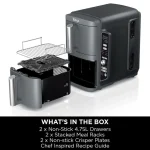 سرخ کن 9.5 لیتری نینجا مدل NINJA SL400 - Image 4